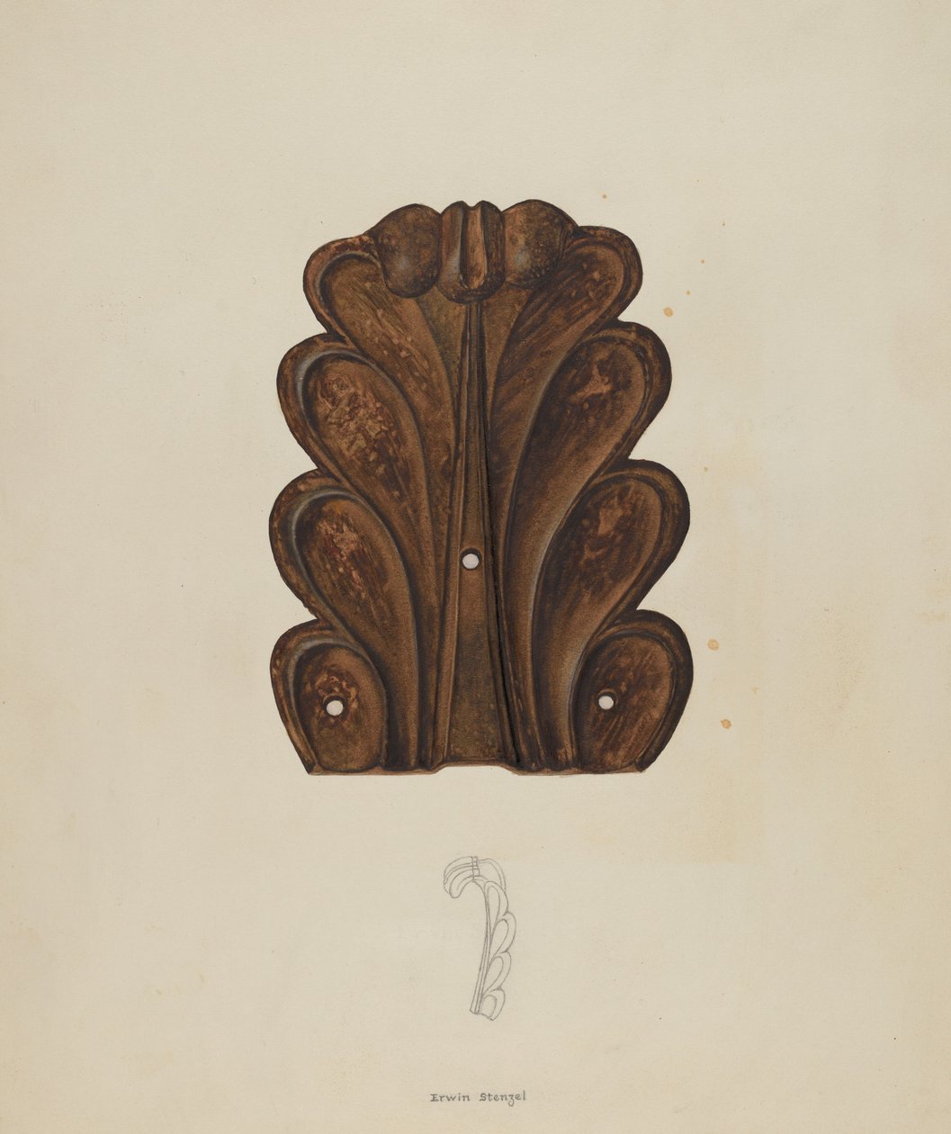 Ornament autorstwa Erwin Stenzel