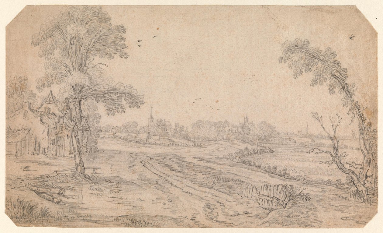 Krajobraz autorstwa Esaias van de Velde