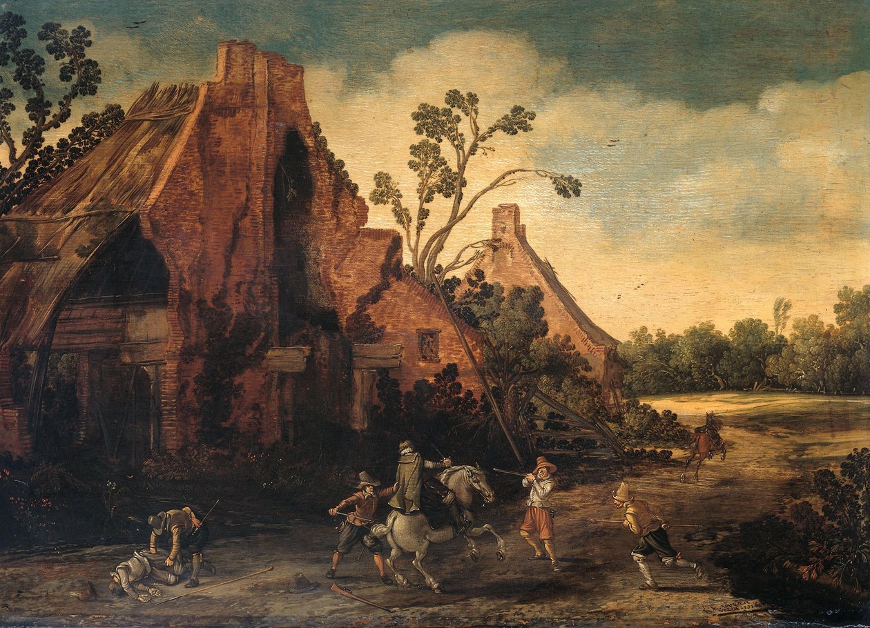 Rabunek autorstwa Esaias van de Velde
