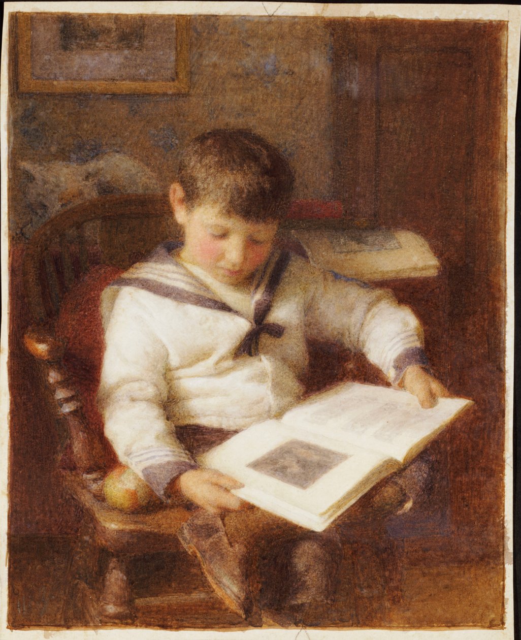 Książka obrazkowa (ołówek i akwarela na papierze) autorstwa Esther H. Jones