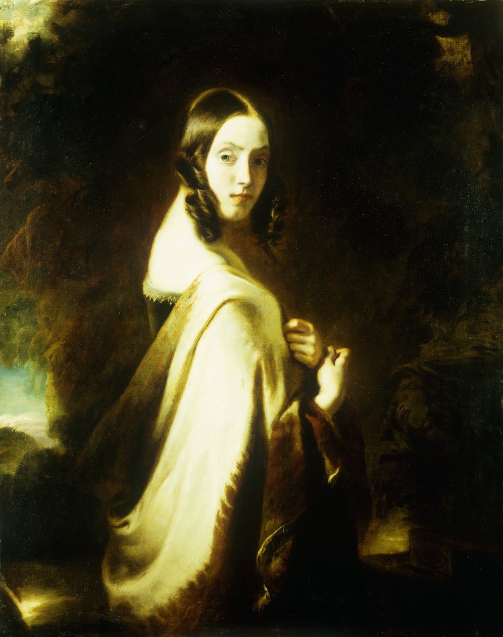 Dama z szalem autorstwa Esther Paris Persennet