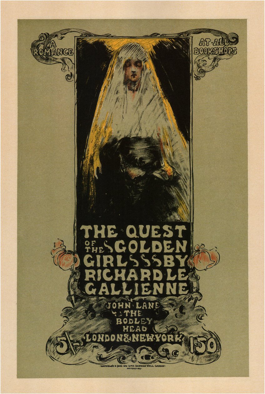 Poszukiwanie Złotych Dziewczyn, 1896 autorstwa Ethel Reed