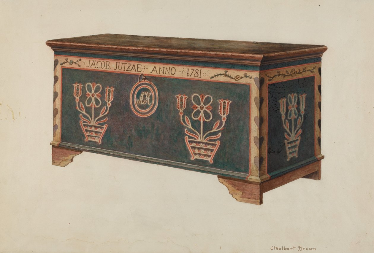 Klatka piersiowa autorstwa Ethelbert Brown