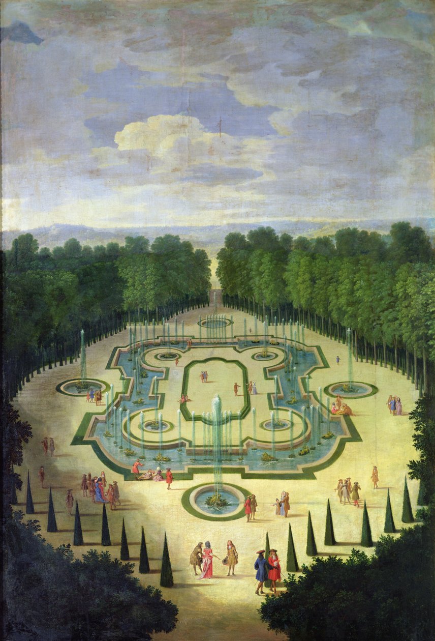 Sala Uczt lub Sala Rady, ok. 1688 r. autorstwa Etienne Allegrain
