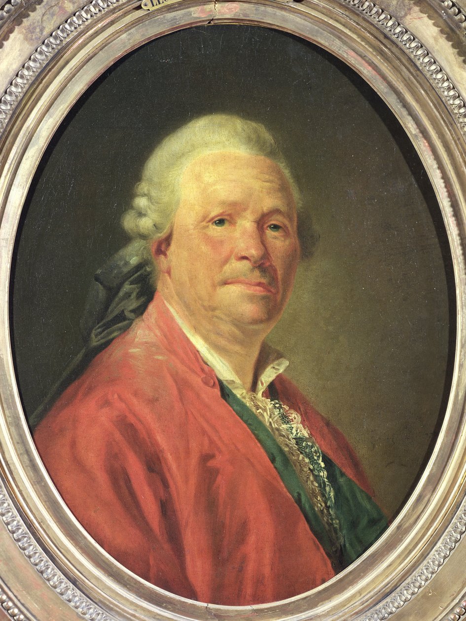 Portret Christopha Willibalda von Glucka (1714-87), 1777 autorstwa Etienne Aubry