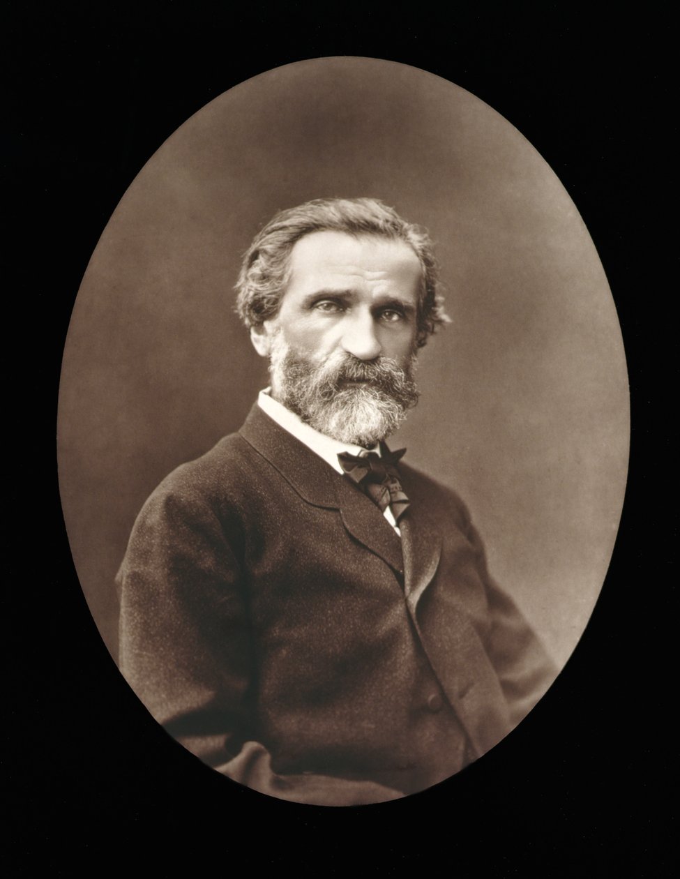 Giuseppe Verdi (1813-1901) z "Galerie Contemporaine", 1877 (zob. 176741) autorstwa Etienne Carjat