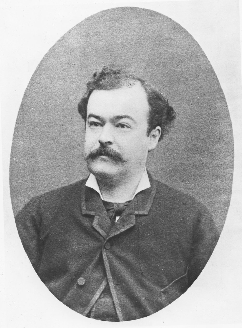 Portret Emile-Jean-Marie Gautier autorstwa Etienne Carjat
