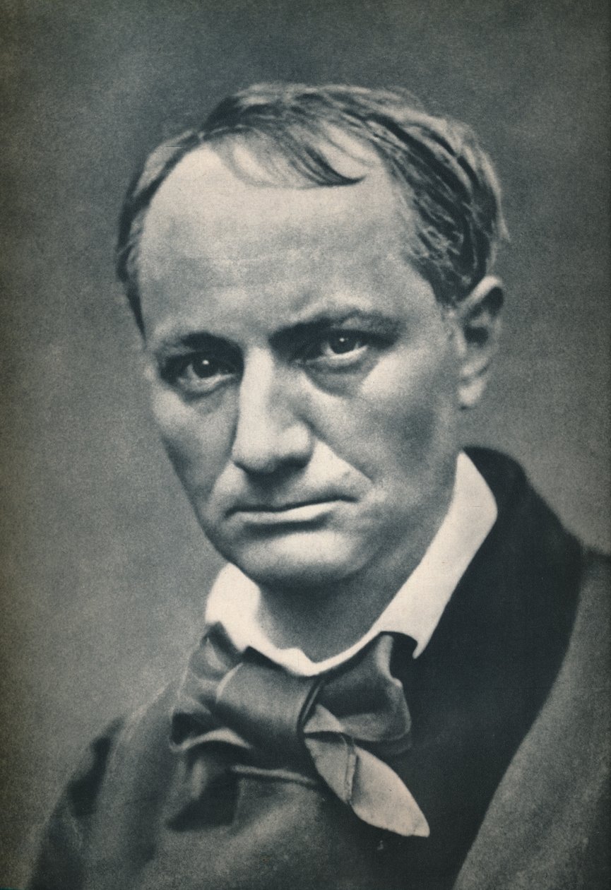 Charles Baudelaire, 1863, 1939 autorstwa Etienne Carjat