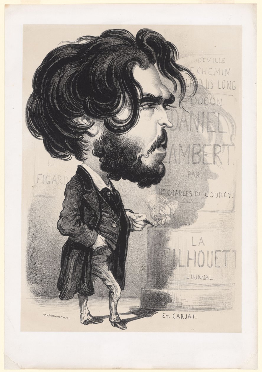 Charles de Couray autorstwa Etienne Carjat
