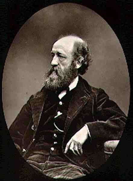 Edmond Morin (1824–82), z „Galerie Contemporaine”, ok. 1874–78 (zdjęcie czarno-białe) autorstwa Etienne Carjat