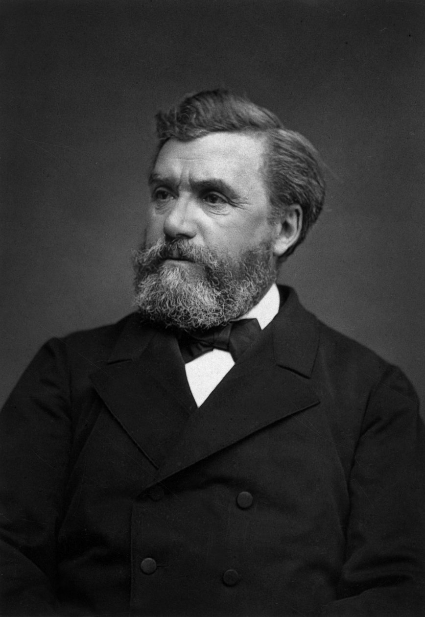 Eugene Lavieille (1820-1889) malarz francuski, fot. Carjat autorstwa Etienne Carjat