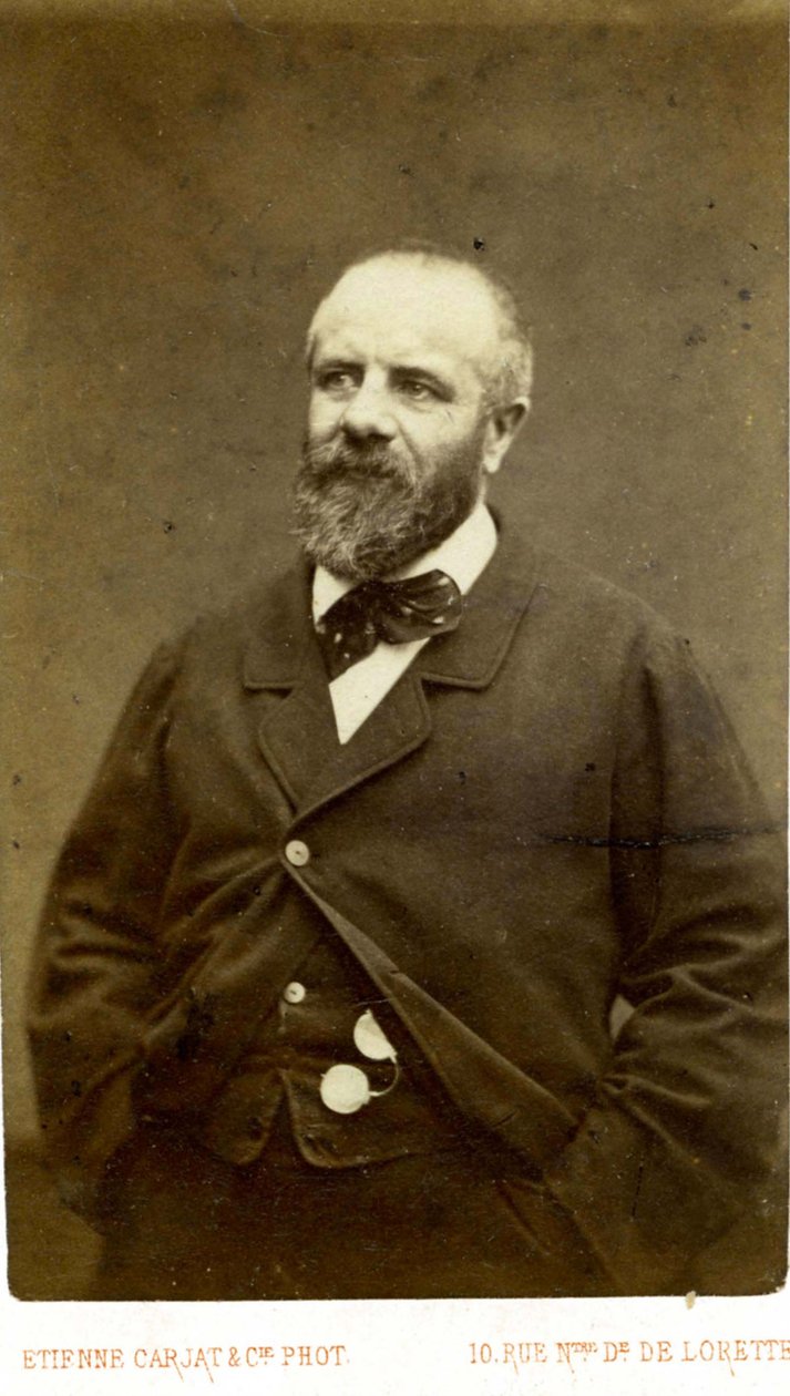 Eugène Pottier autorstwa Étienne Carjat autorstwa Etienne Carjat
