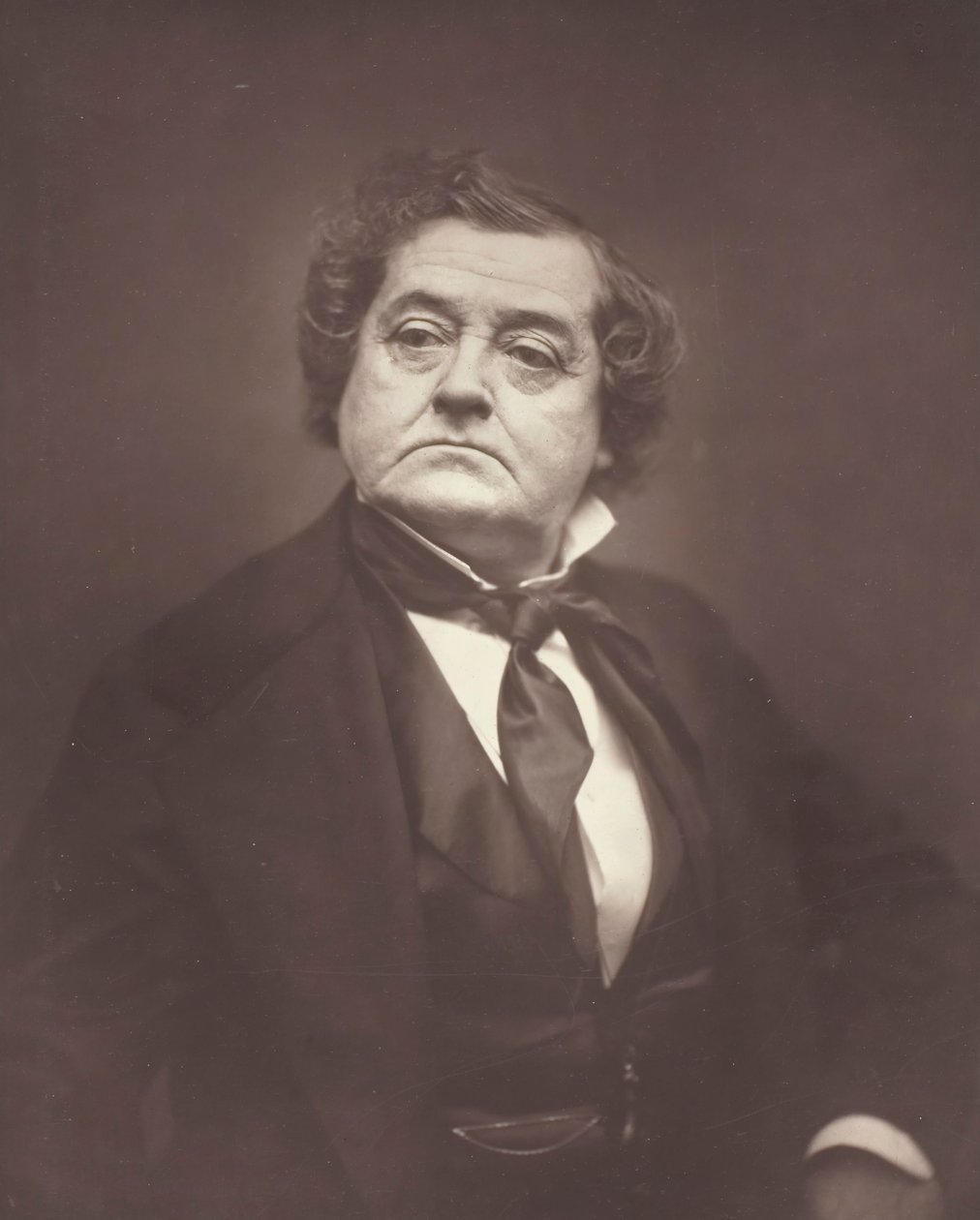 Frédérick Lemaître Francuski aktor i dramaturg, 1800-1976, c. 1876. autorstwa Etienne Carjat