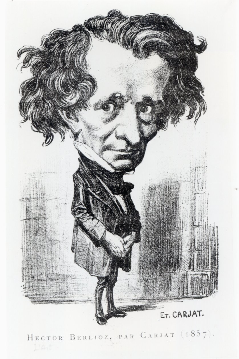 Hector Berlioz autorstwa Etienne Carjat