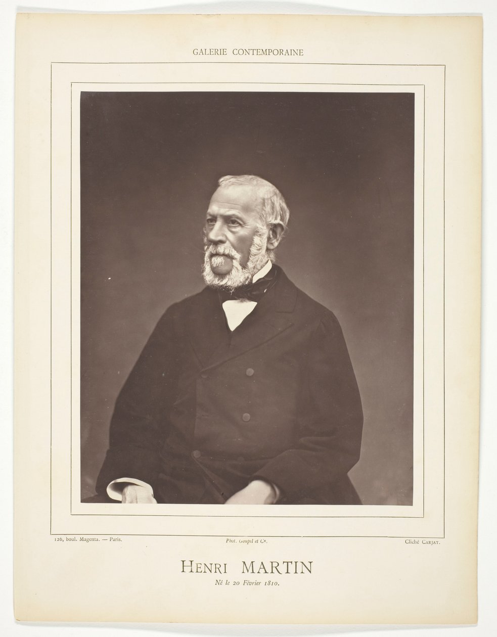 Henri Martin autorstwa Etienne Carjat