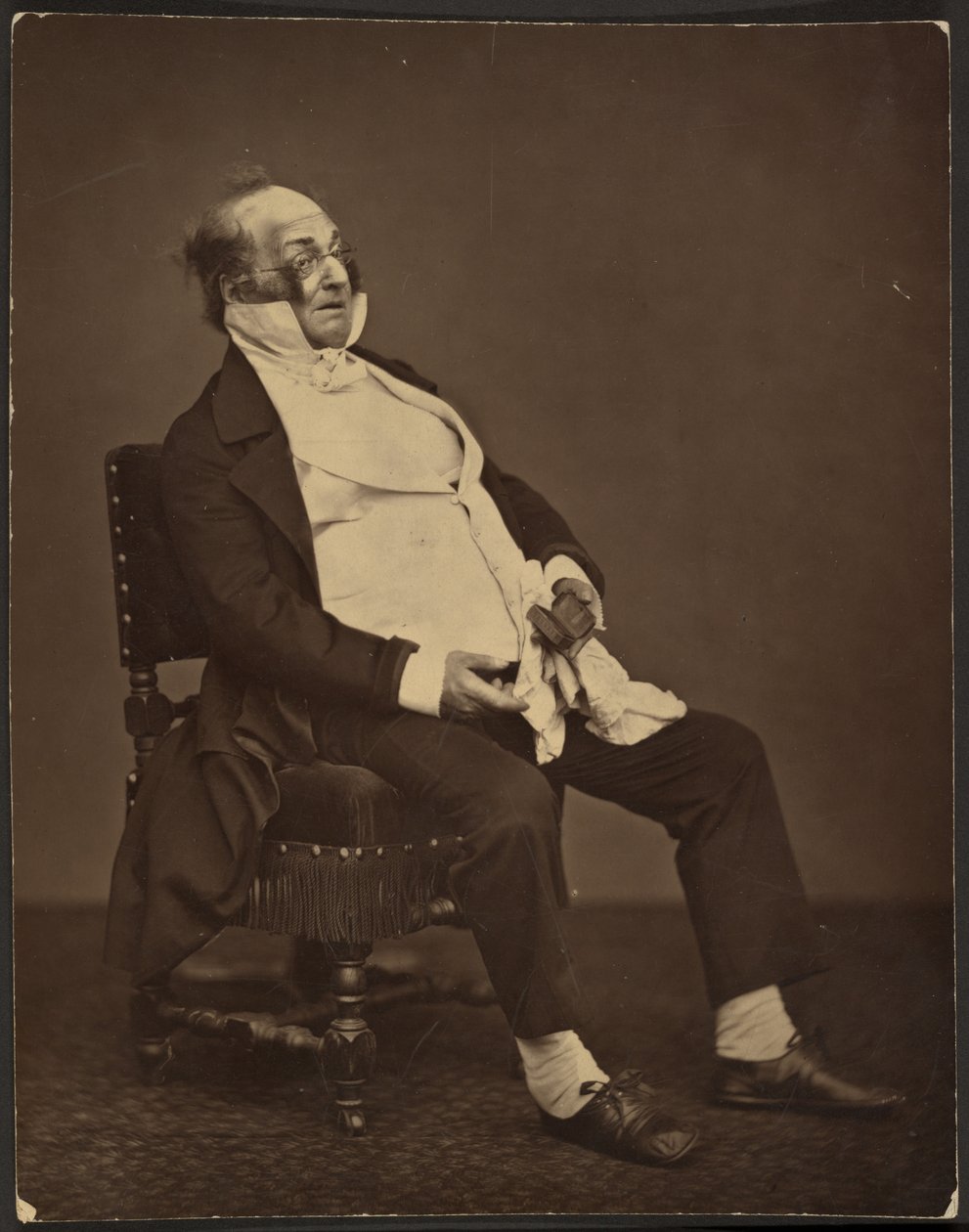 Henri Monnier autorstwa Etienne Carjat