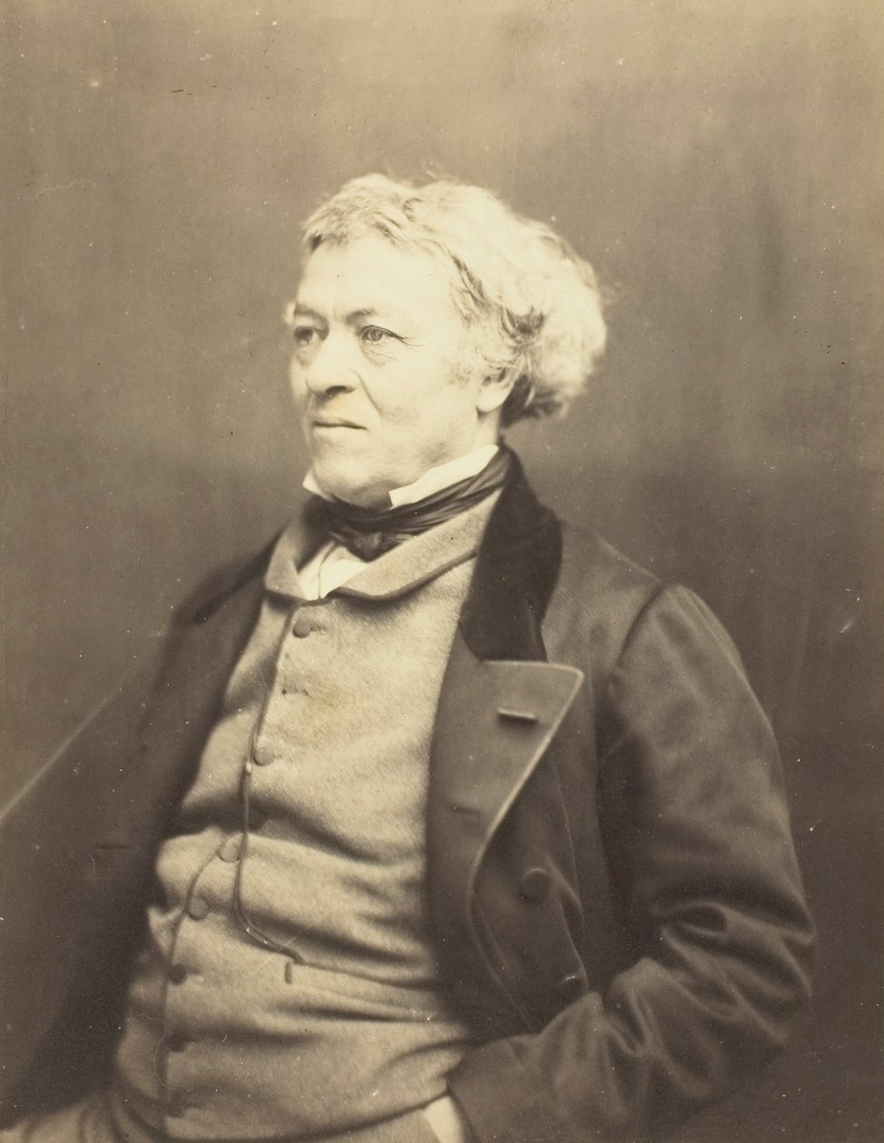 Jean-Baptiste Camille Corot, rok. 1863. autorstwa Etienne Carjat