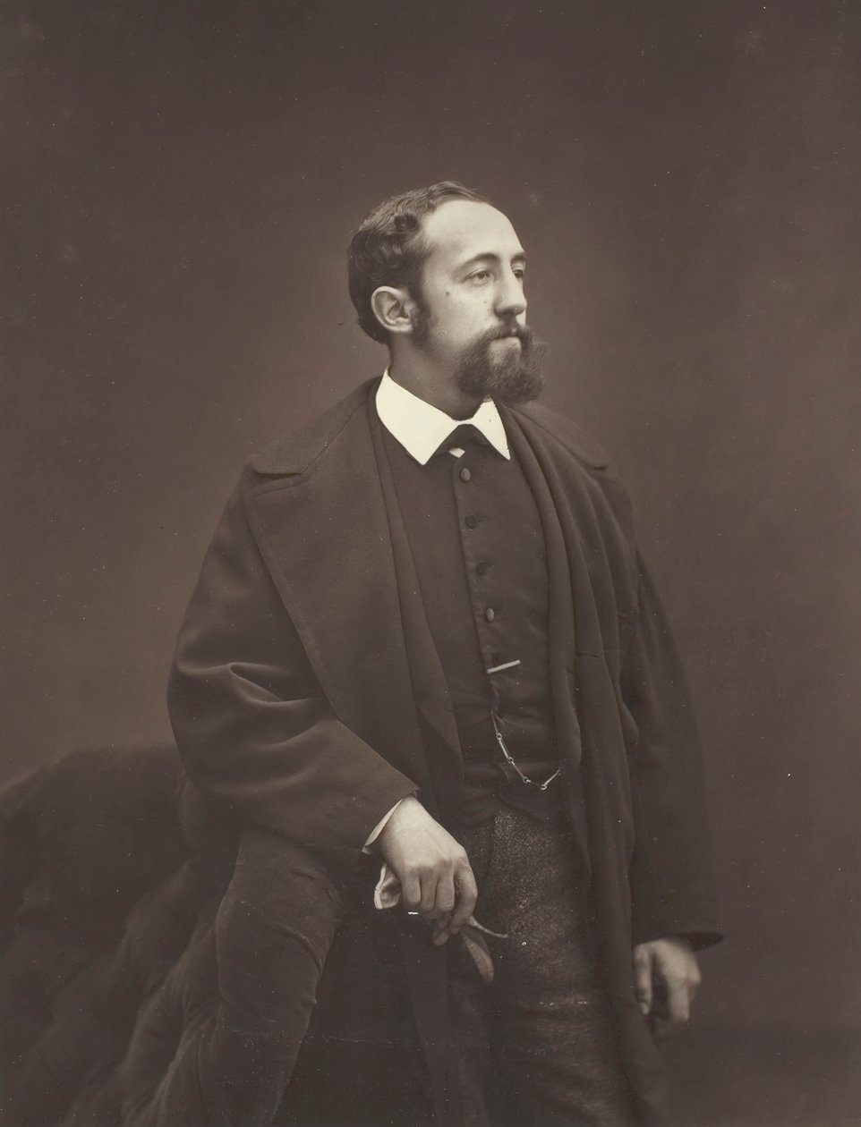 Jules Claretie, ok. 1930 r. 1876. autorstwa Etienne Carjat