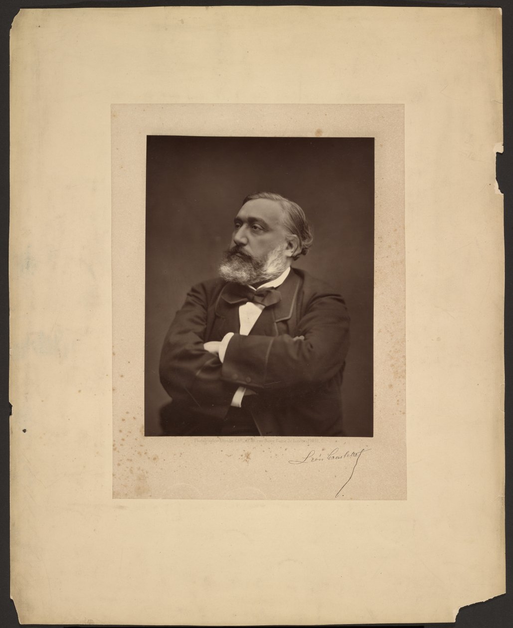 Léon Gambetta autorstwa Etienne Carjat