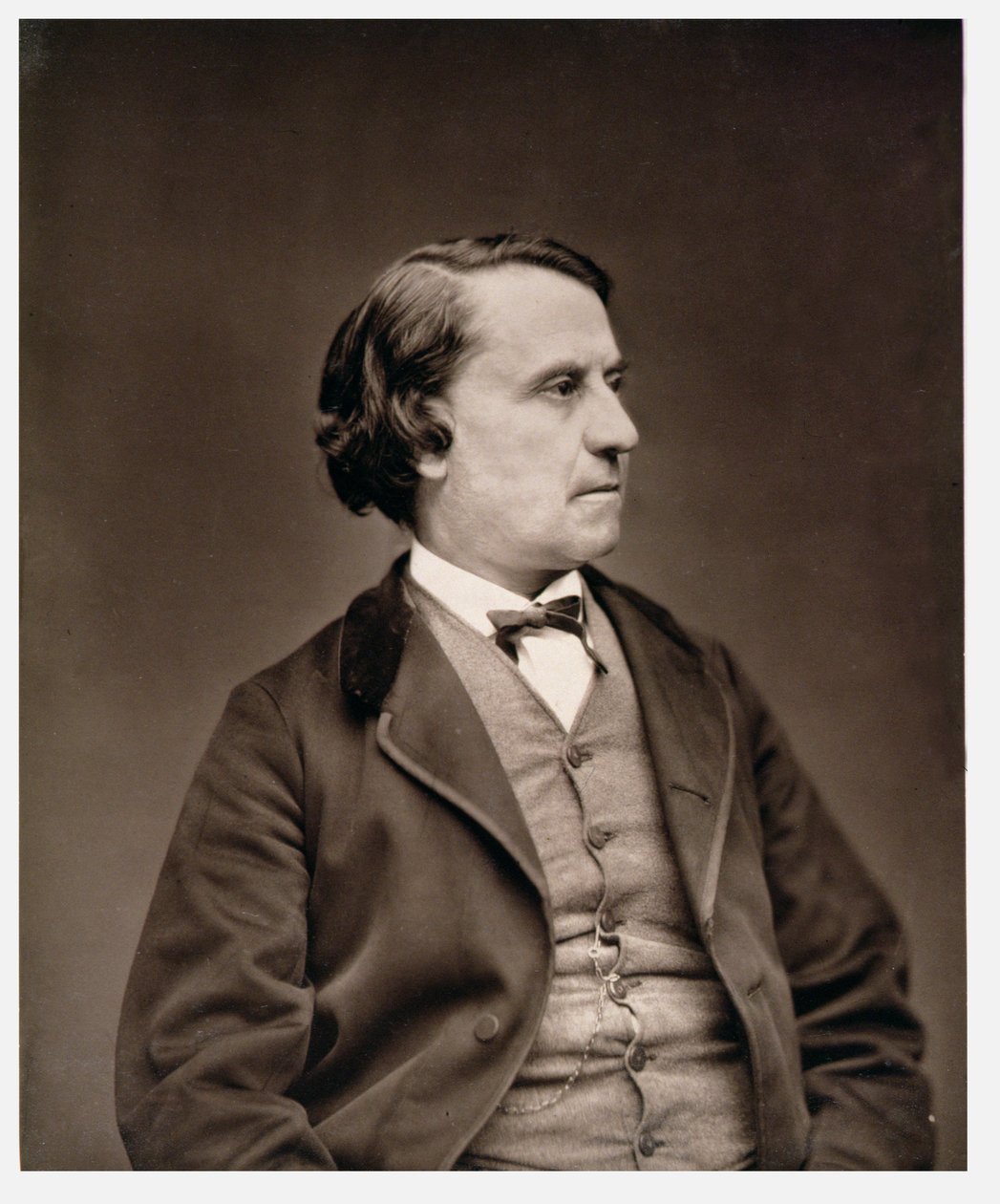 Louis Blanc (1813–82), z „Galerie Contemporaine”, ok. 1874–78 autorstwa Etienne Carjat