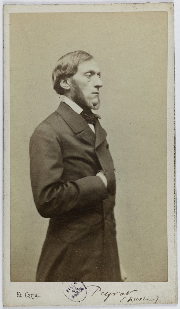 Portret Peyrat Alphonse, (1812-1890), (publicysta, polityk) autorstwa Etienne Carjat