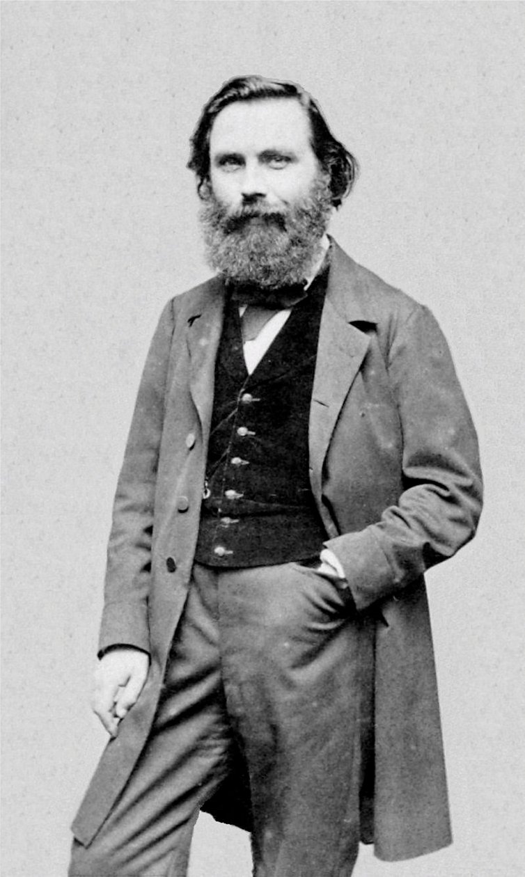 Portret francuskiego pisarza i dziennikarza Eugène