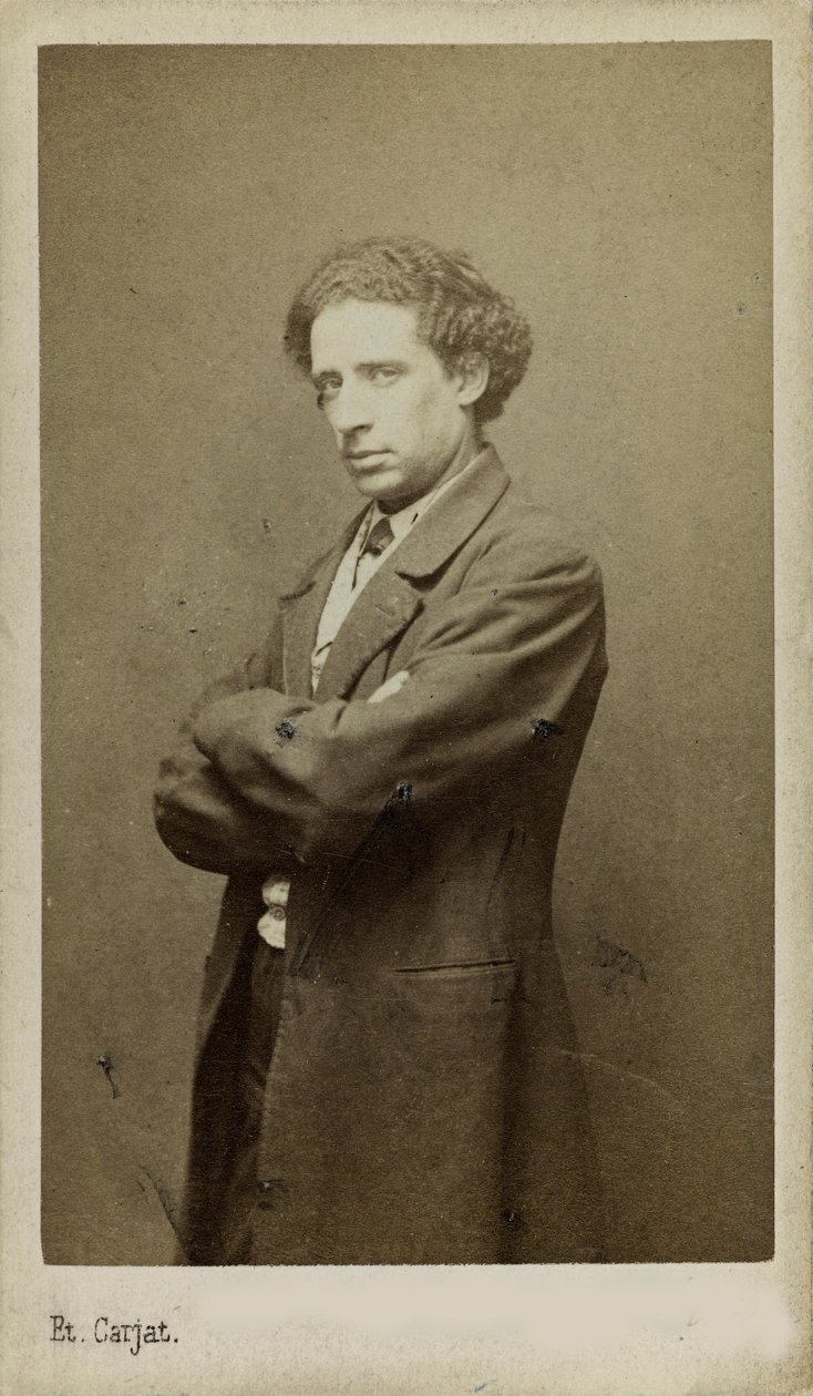 Portret kompozytora Oliviera Métry 1830-1889 . autorstwa Etienne Carjat