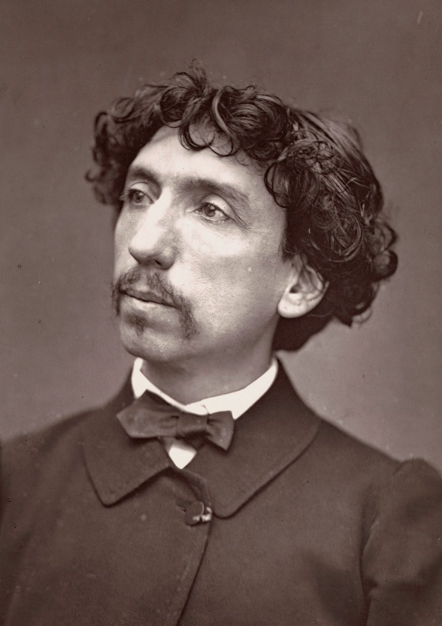 Portret architekta Charlesa Garniera, ok. 1875 r. (zdjęcie) autorstwa Etienne Carjat