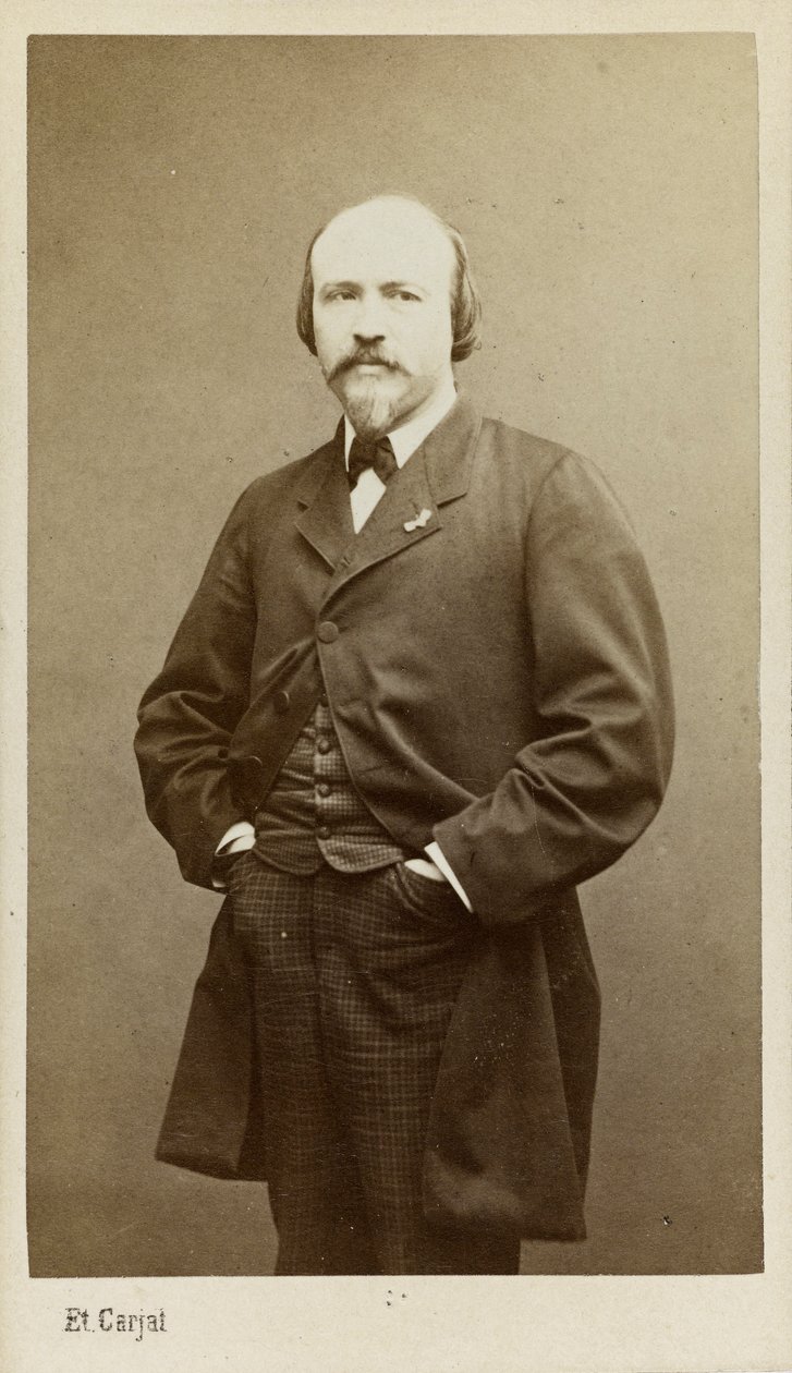 Portret kompozytora Victora Massé 1822-1884, ok. 1865. autorstwa Etienne Carjat