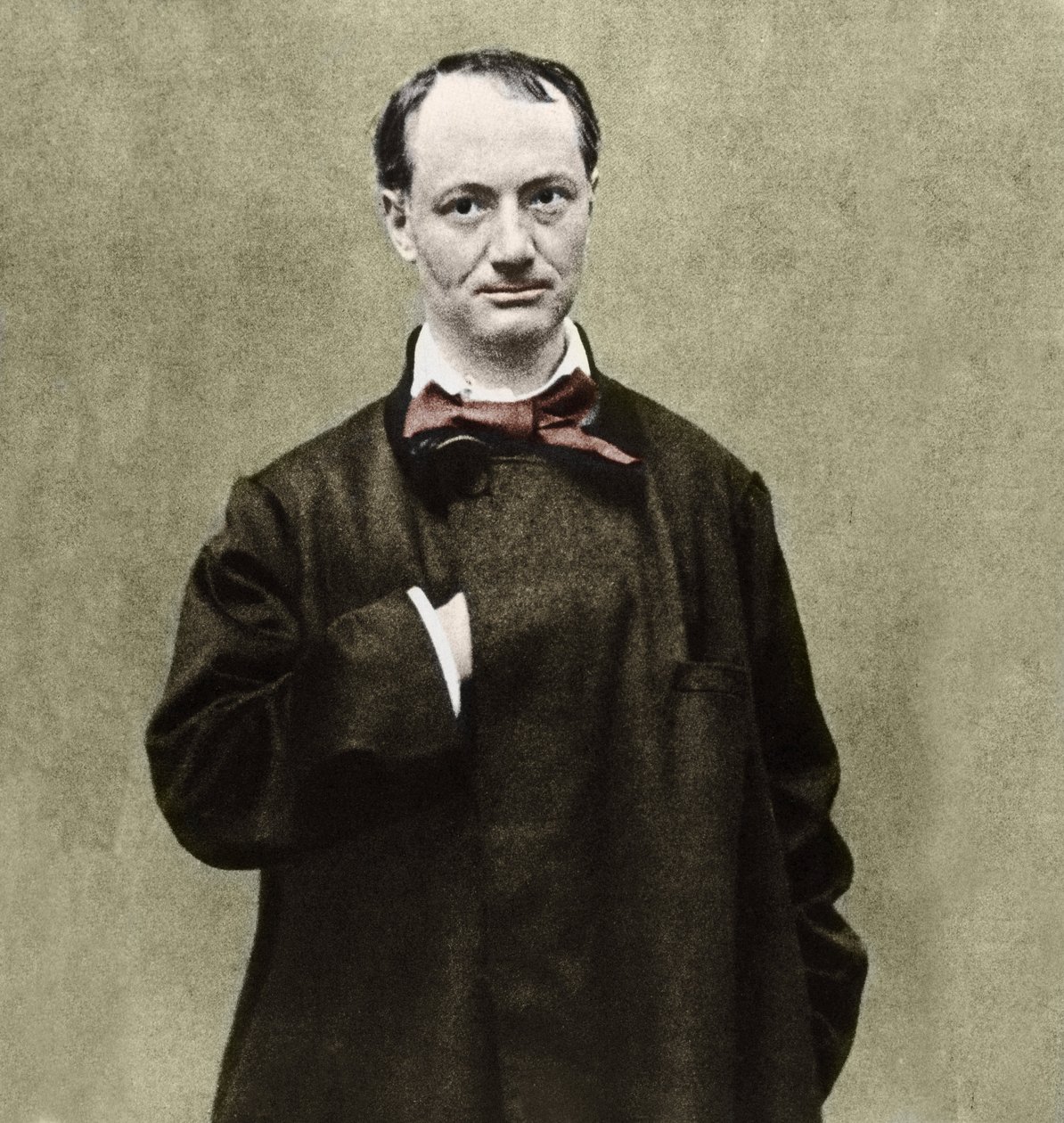 Portret poety Charlesa Baudelaire