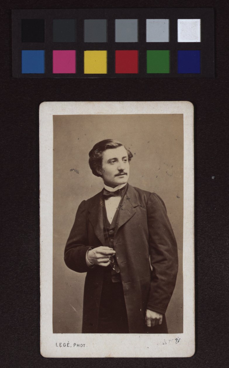 Prosper-Olivier Lissagaray (1838-1901), dziennikarz autorstwa Etienne Carjat