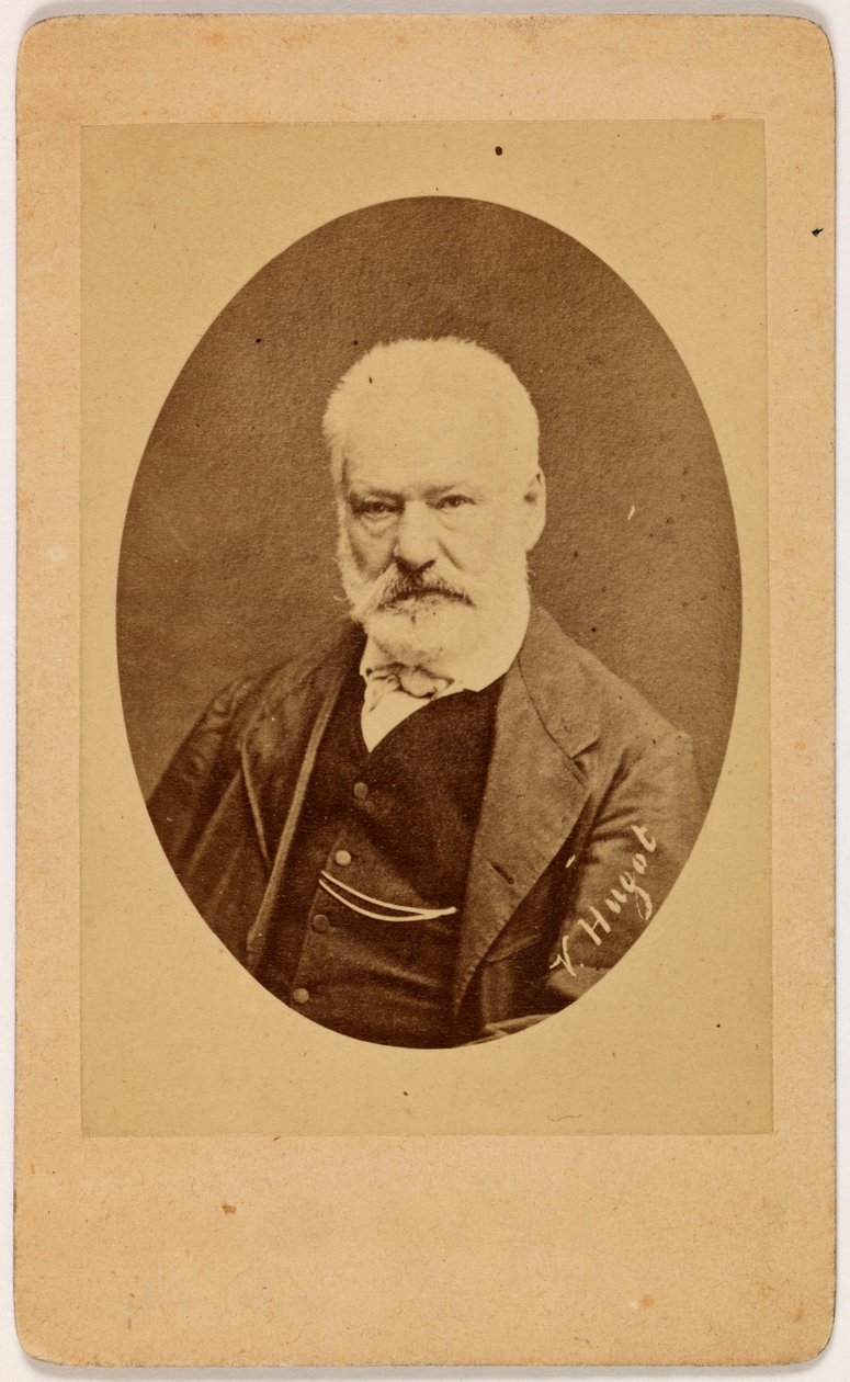 Victor Hugo en face autorstwa Etienne Carjat