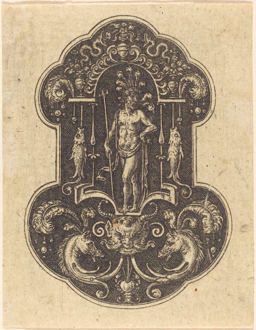 Neptun autorstwa Etienne Delaune