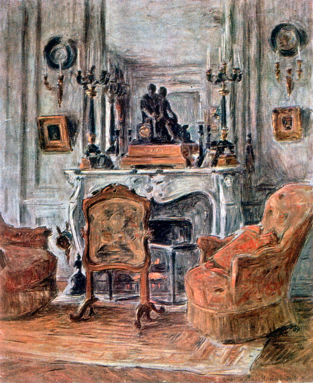 Salon, 1900 autorstwa Etienne Moreau Nelaton
