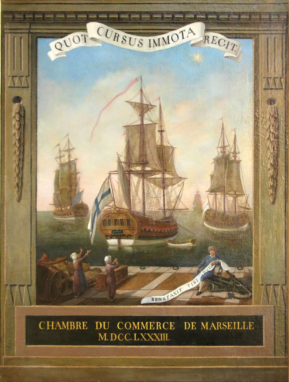 Gwiezdny salut autorstwa Étienne Moulinneuf