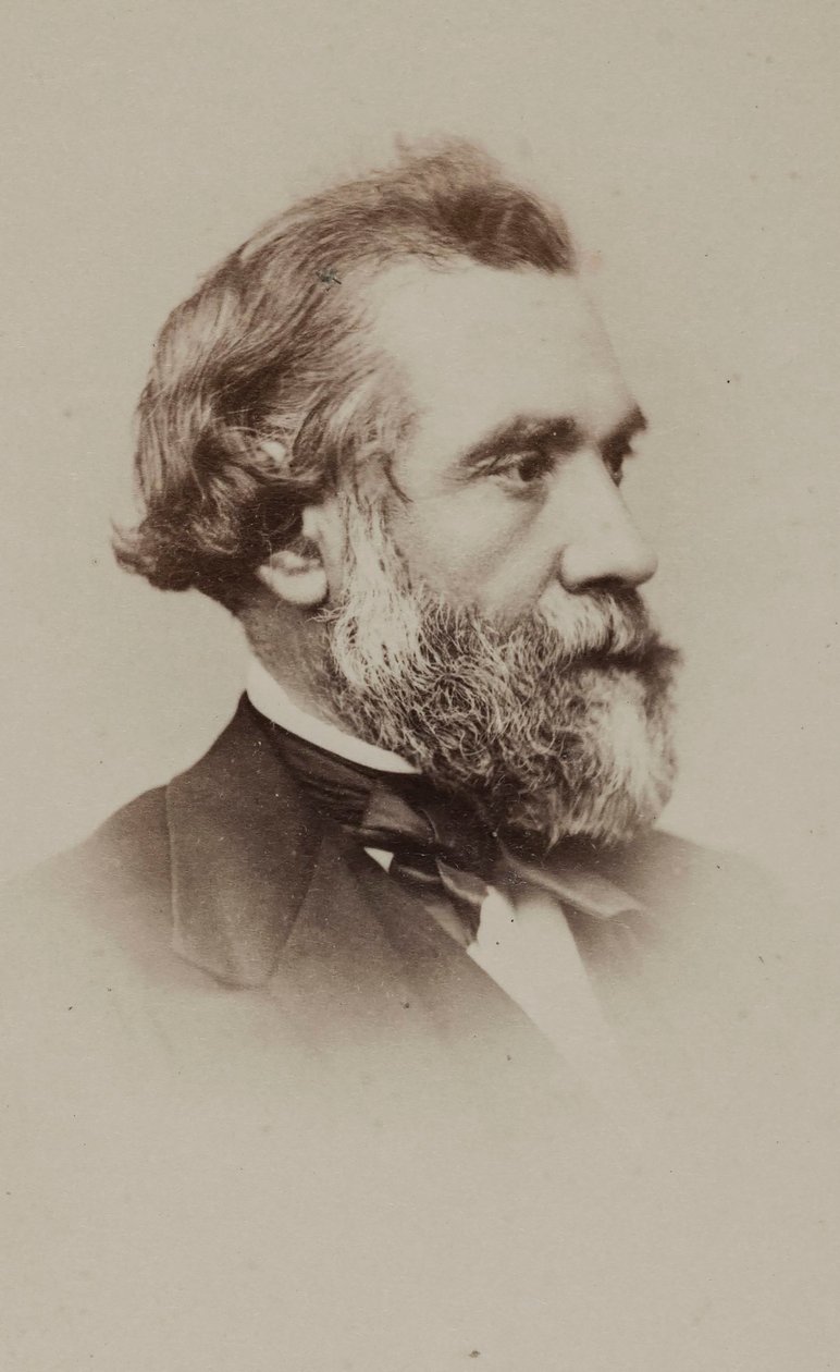 Portret autora Alphonse Esquiros 1812-1876. autorstwa Etienne Neurdein
