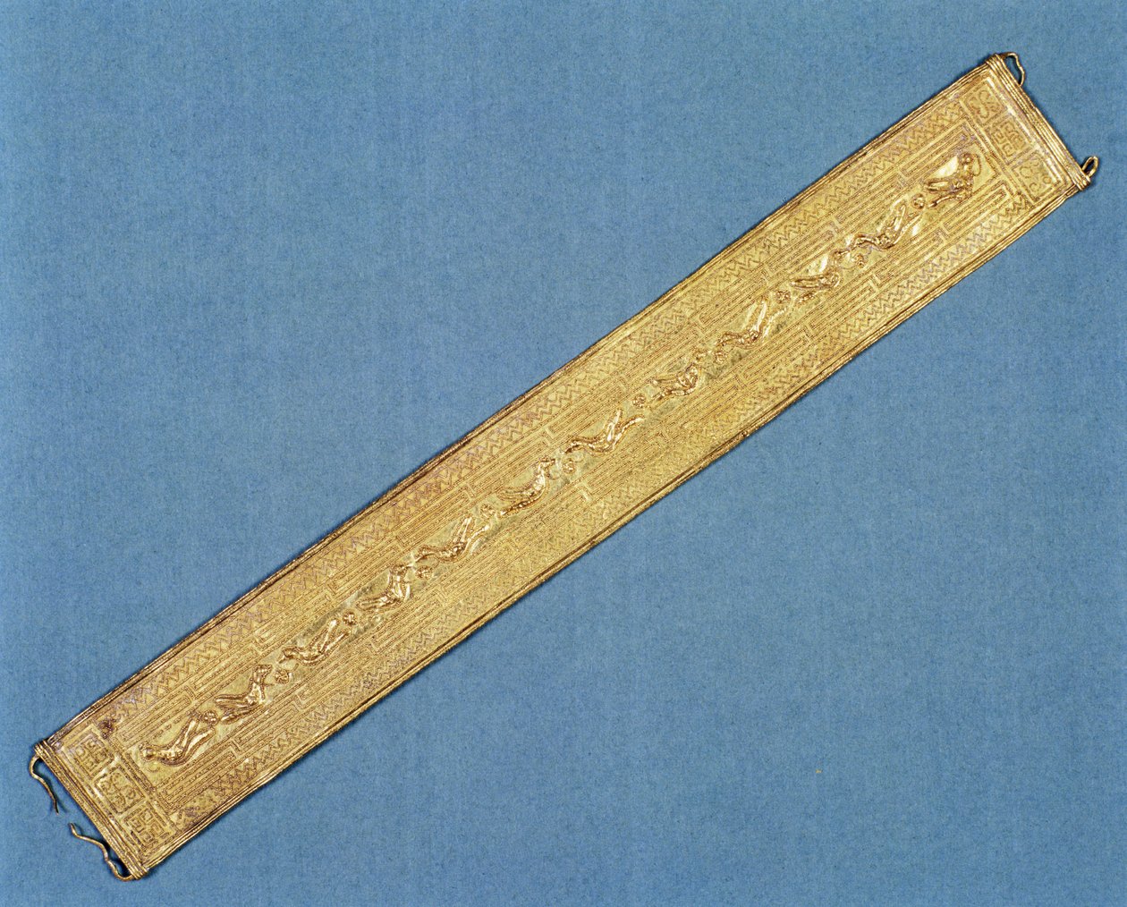 Bransoletka (złoto, filigran i granulacja) autorstwa Etruscan