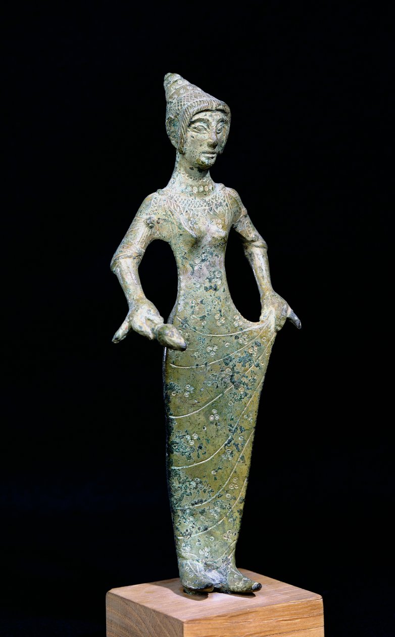 Postać kobieca, prawdopodobnie Afrodyta (brąz) autorstwa Etruscan