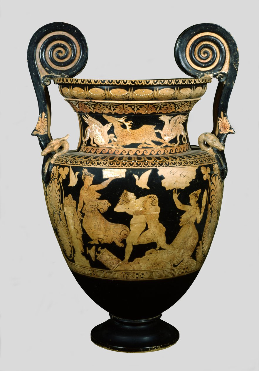 Krater Świtu z Falerii (ceramika) autorstwa Etruscan