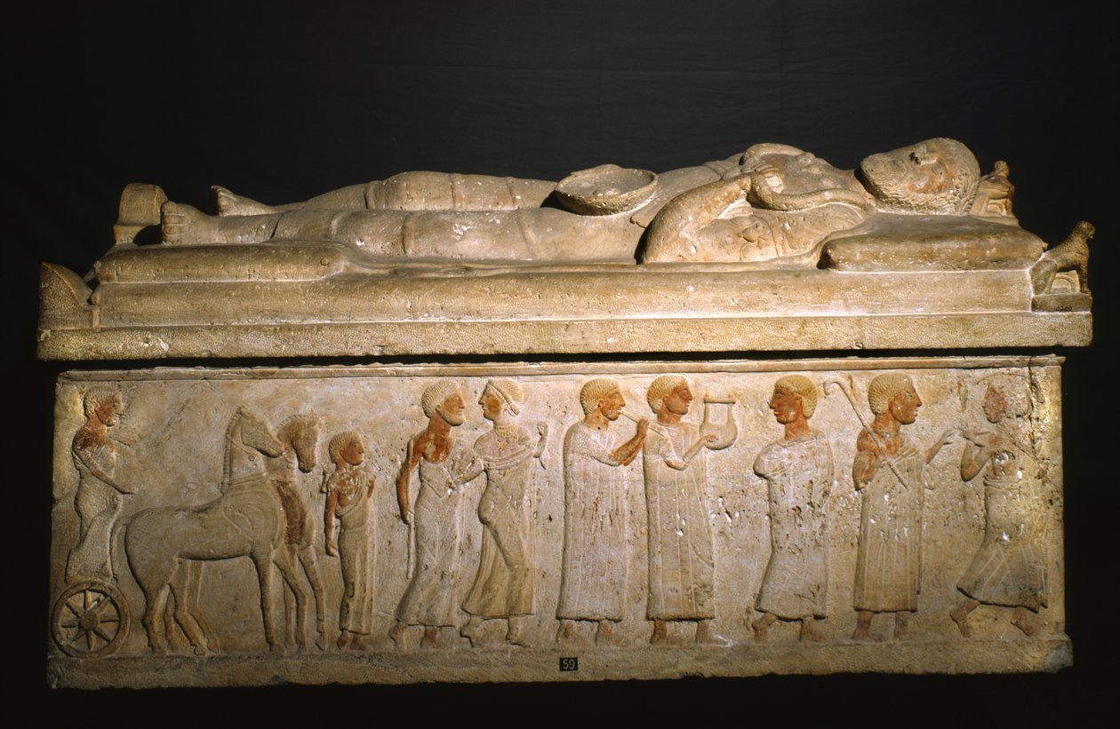 Sarkofag autorstwa Etruscan