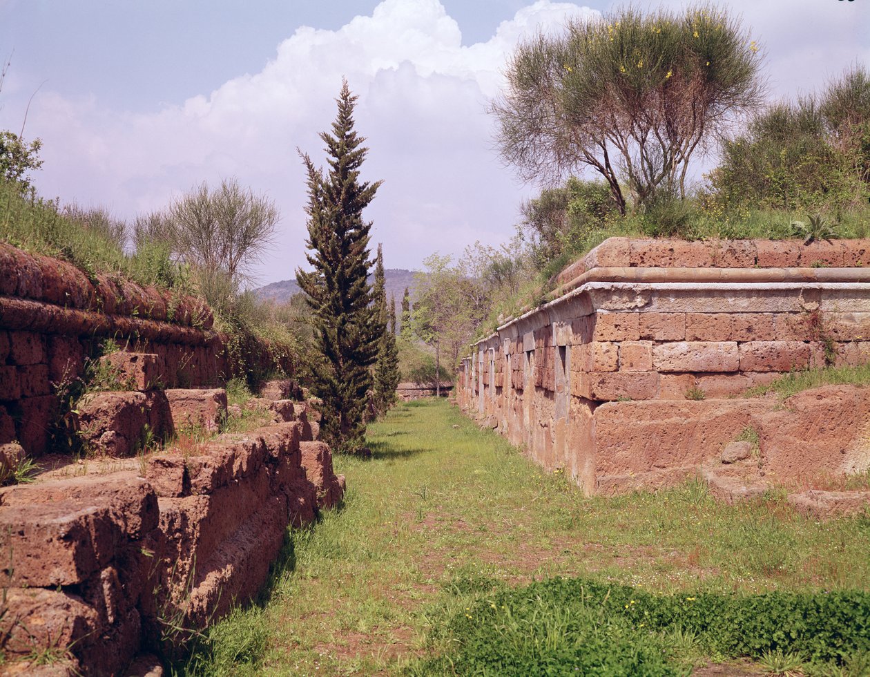 Grobowce na Via Monti Ceriti autorstwa Etruscan