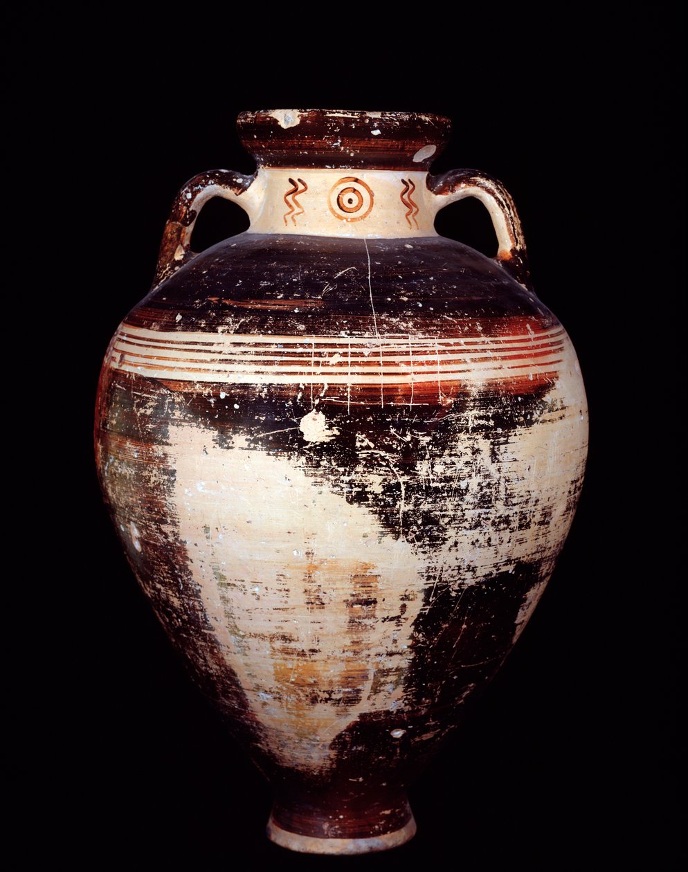 Cywilizacja etruska: amfora strychowa typu SOS, z Cerveteri, nekropolia Monte Abatone, Włochy - 675-625 pne autorstwa Etruscan