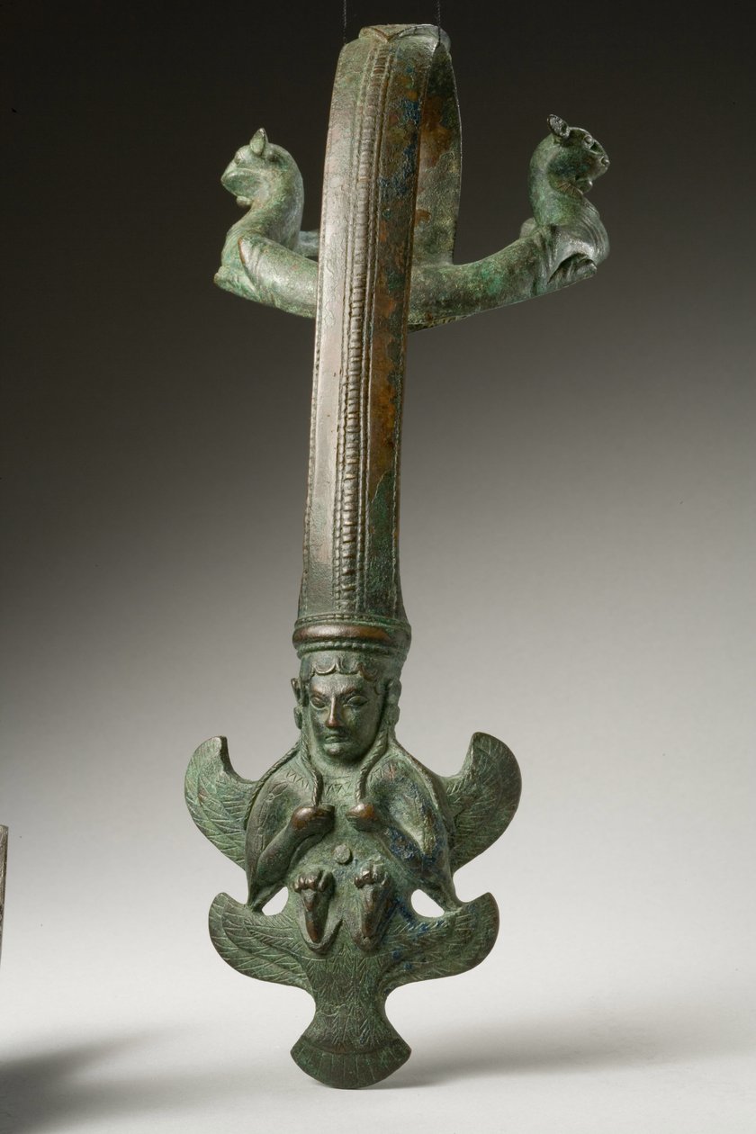 Rękojeść, początek V w. p.n.e. (brąz) (zob. też 270394) autorstwa Etruscan