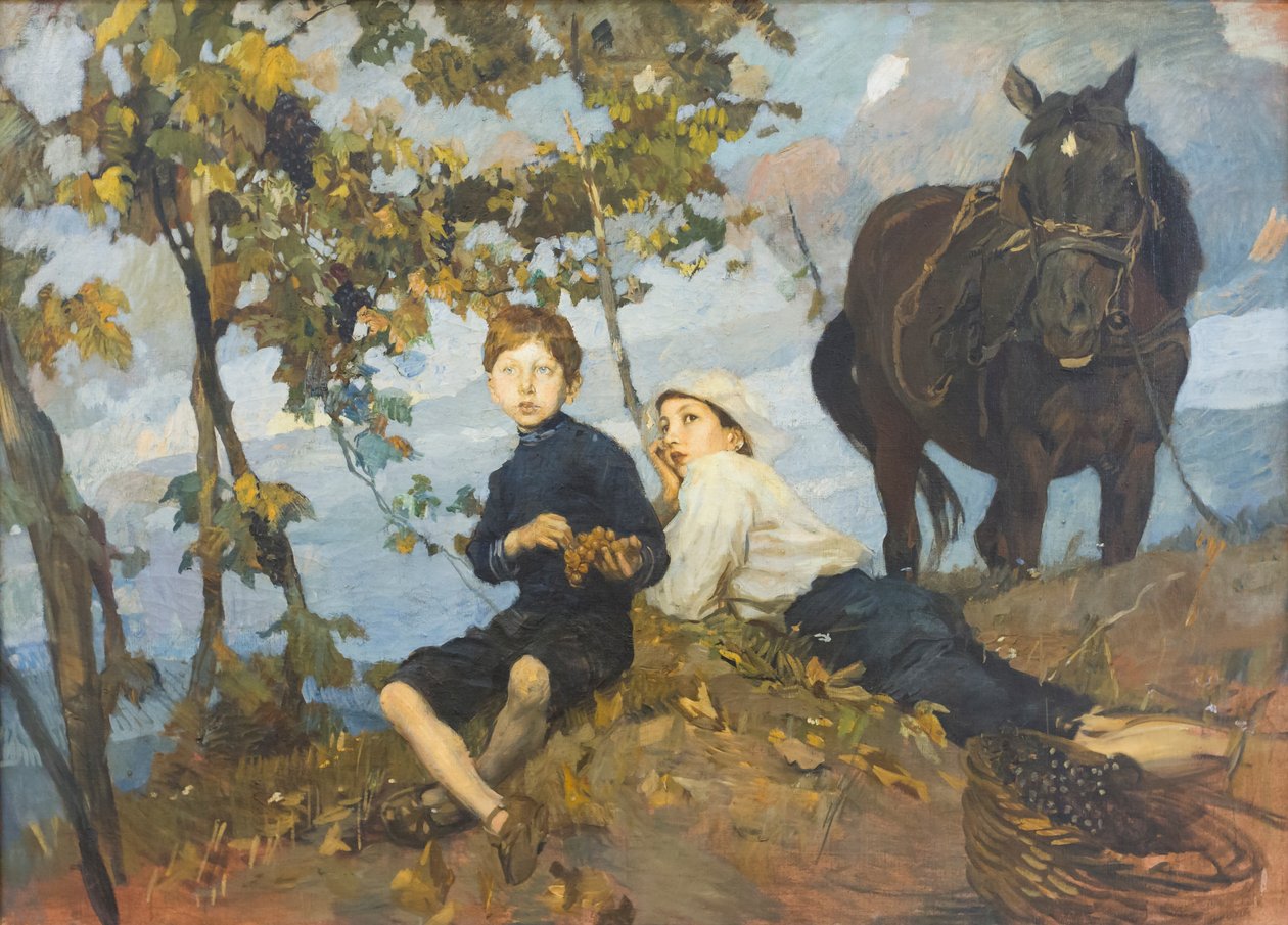Jesień autorstwa Ettore Tito