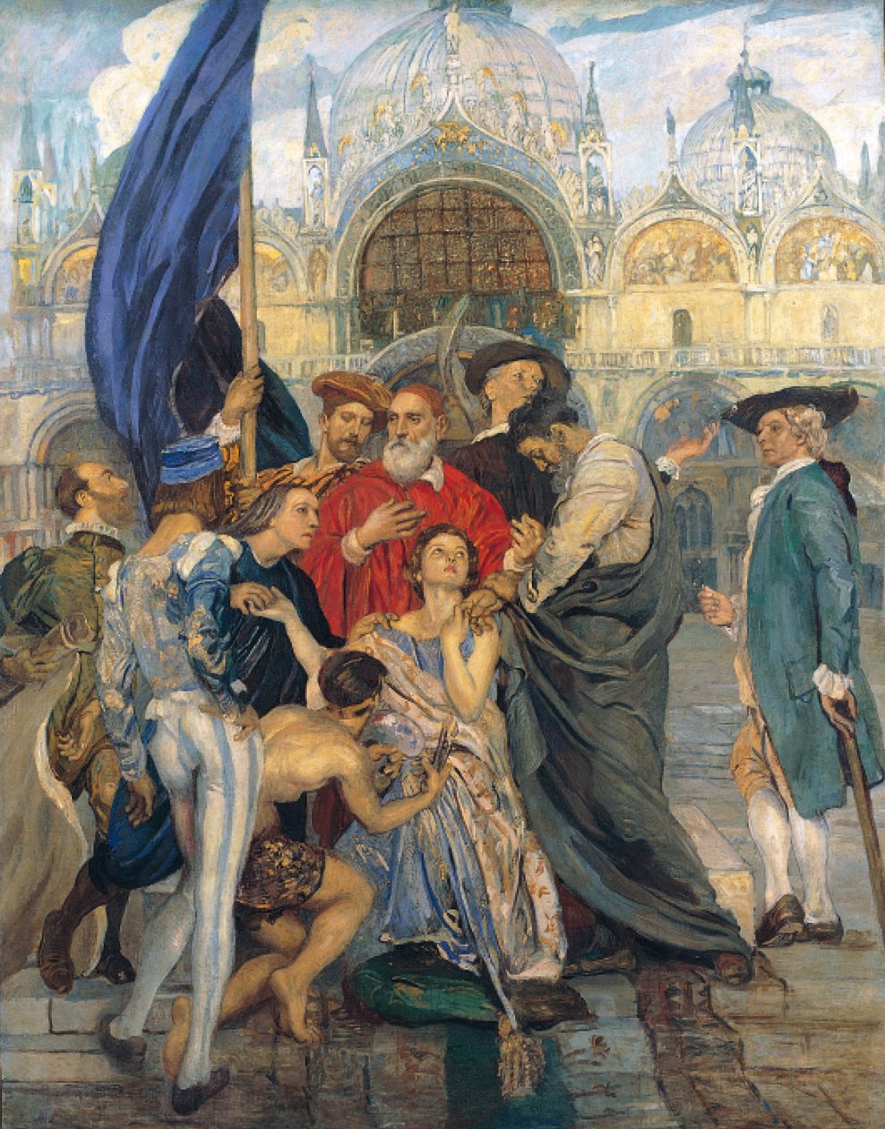 Malarze weneccy, 1937 autorstwa Ettore Tito