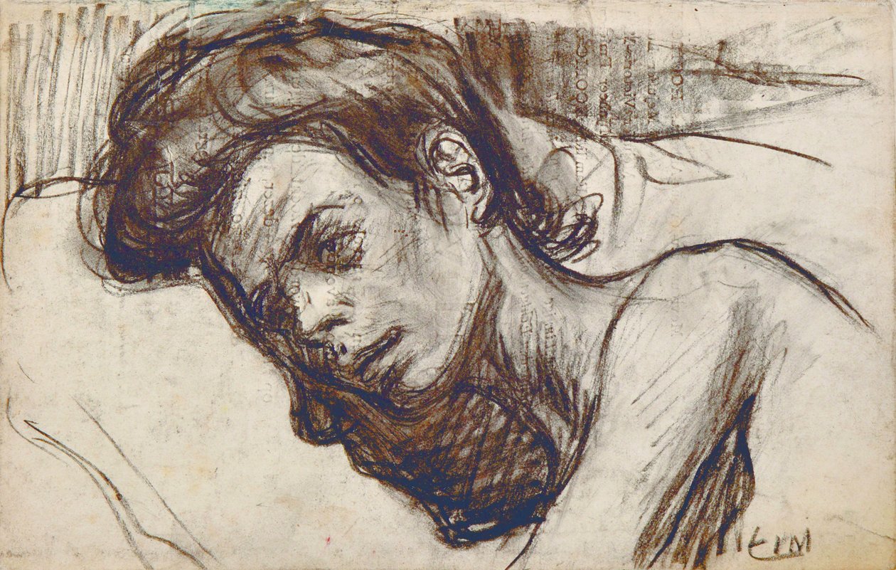 Chora Augustine (ostatni portret) autorstwa Eugeen van Mieghem