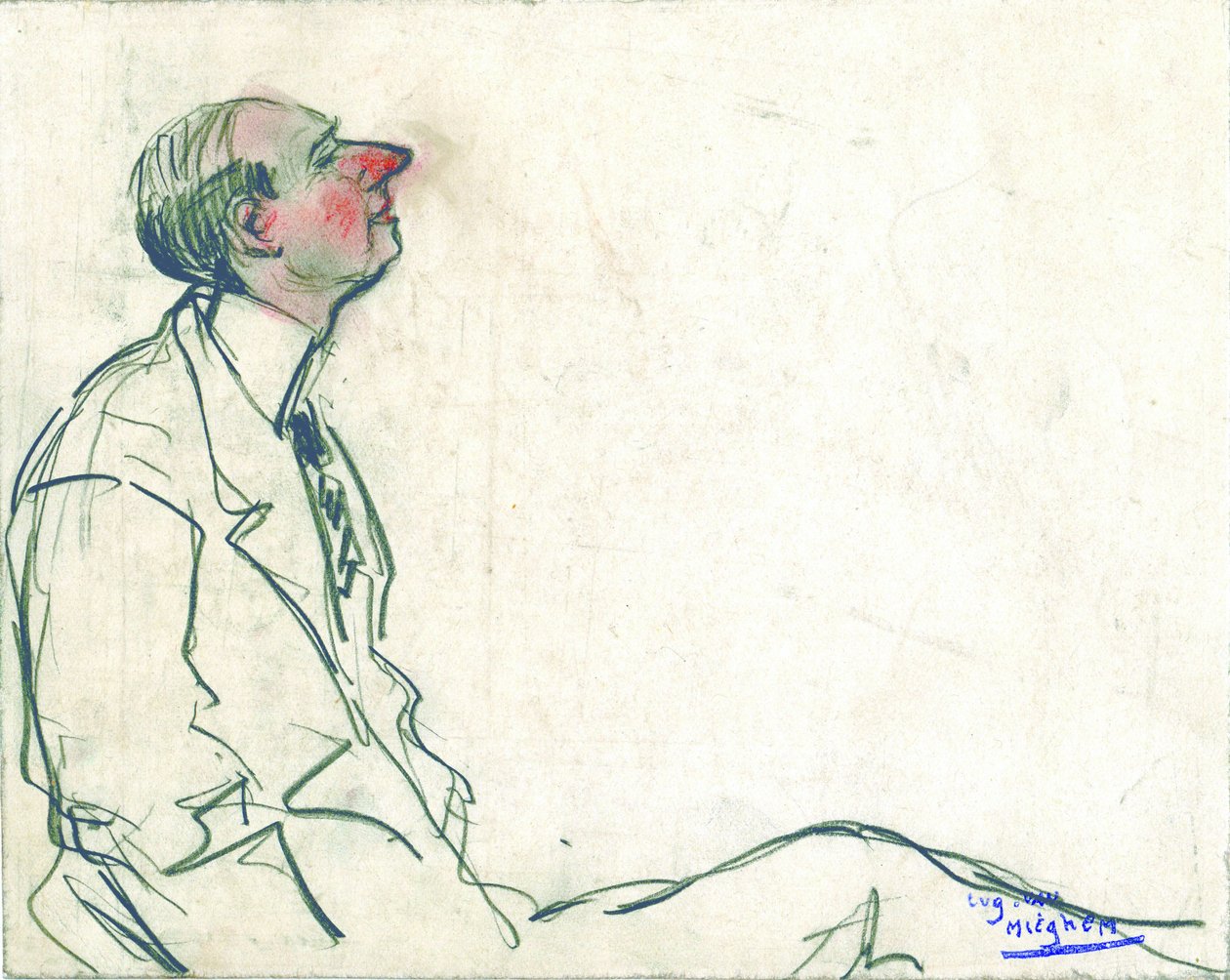 Ernest Van den Bosch autorstwa Eugeen van Mieghem