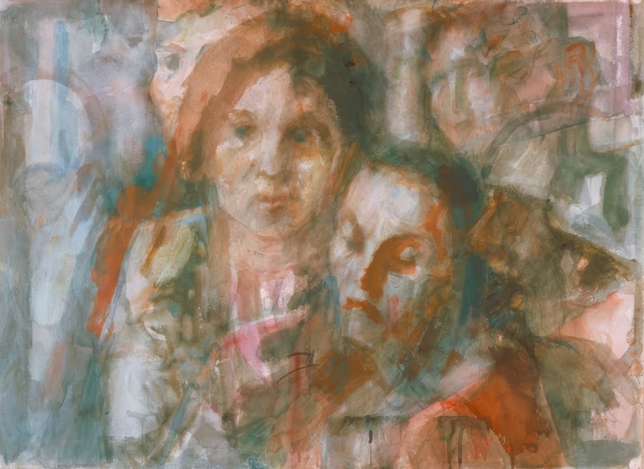 Twarze autorstwa Eugen Hoffmann