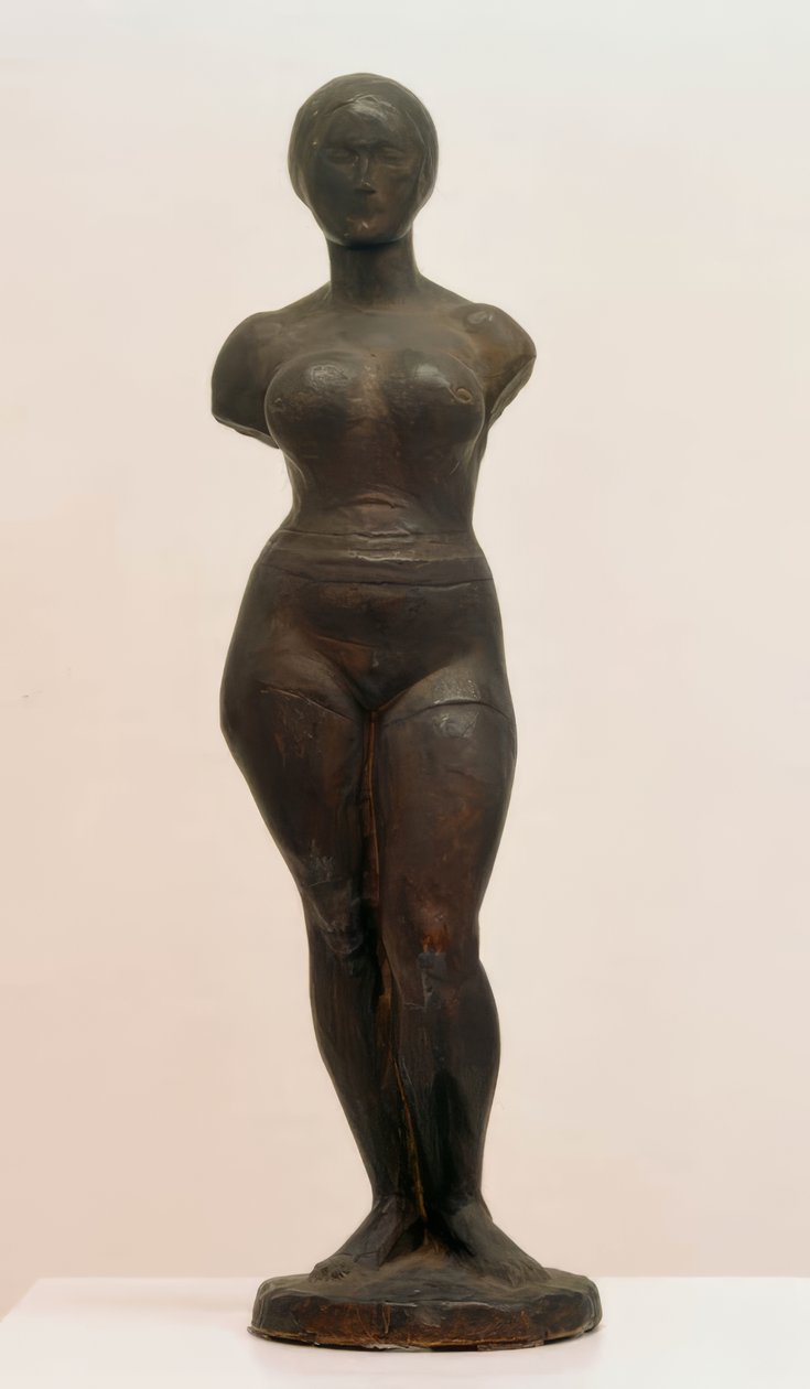 Pływaczka stojąca autorstwa Eugen Hoffmann