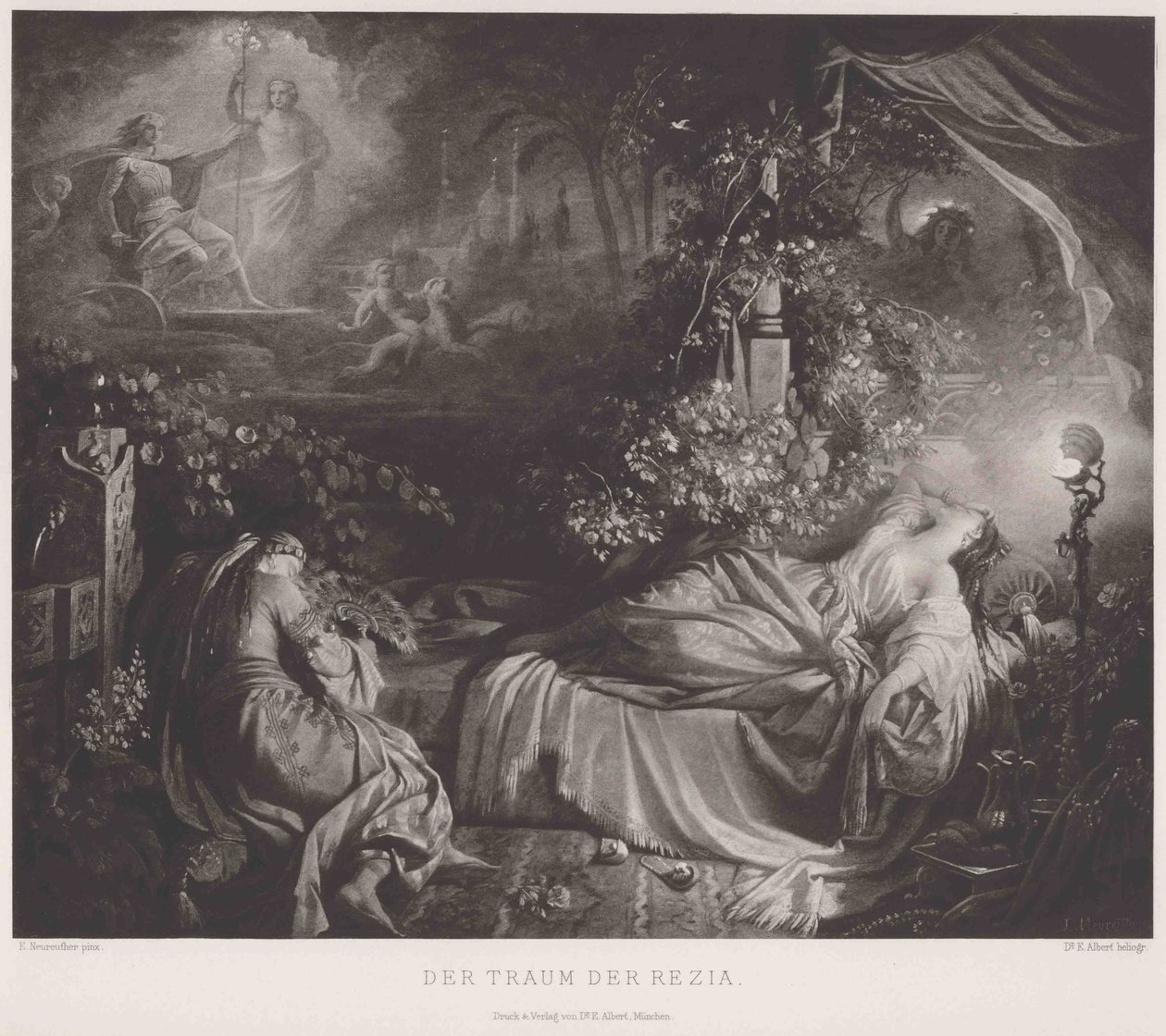 Sen Rezji autorstwa Eugen Napoleon Neureuther